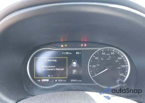 2020 Nissan Kicks Sv Xtronic Cvt z USA, uszkodzony, nr VIN 3N1CP5CVXLL525123